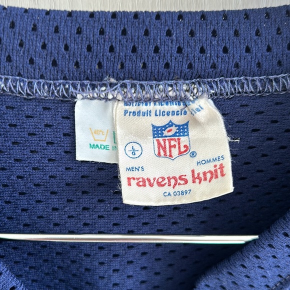 Vintage Ravens Knit 80's #33 Dallas Cowboys NFL JERSEY Size L - Picture 5 of 10